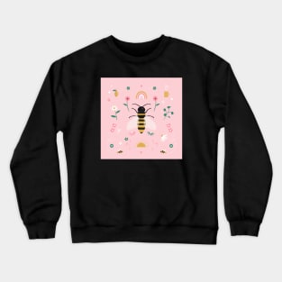 Bee-Symmetry Crewneck Sweatshirt